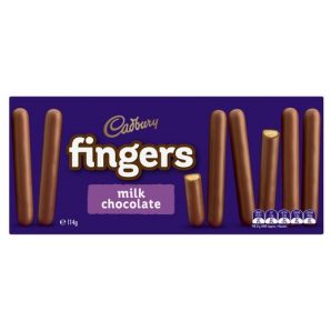 Cadbury Nibbly Fingers 114g (12 uds) *Precio marcado