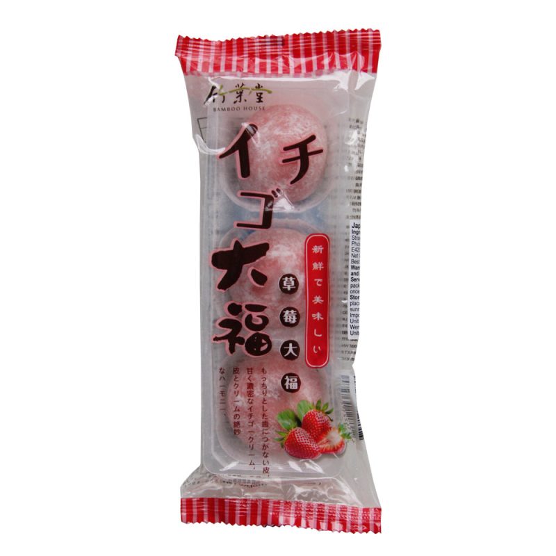 Bamboo House Mochi Fresa 81g (6uds)