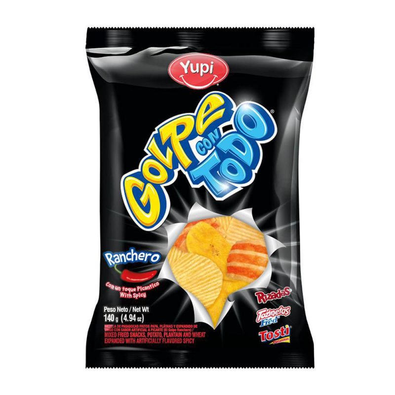 Yupi Golpe con Todo Ranchero 140g (1ud)