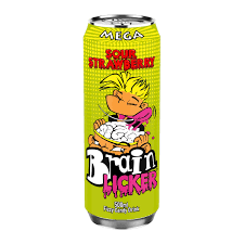 Brain Licker Sour Strawberry 500ml(12 uds)