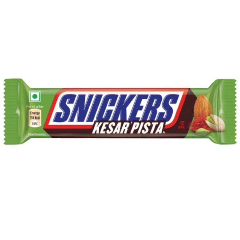 Snickers Kesar Pista 42g (15uds)
