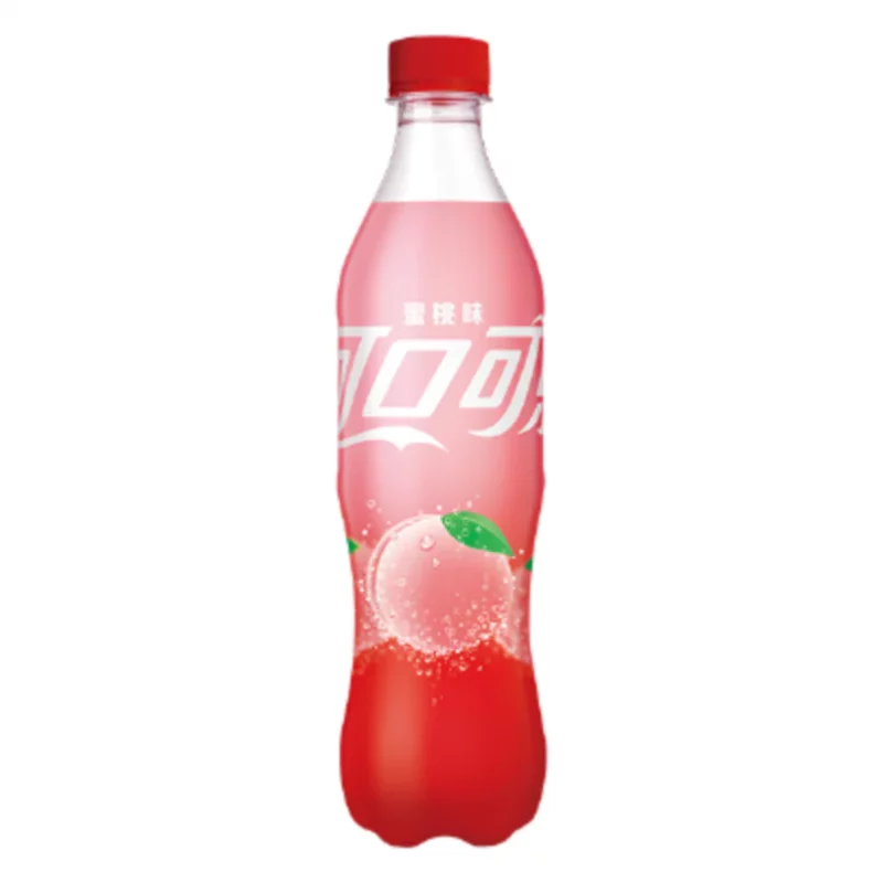 Coca Cola China Bottle Peach 500ml (12uds)