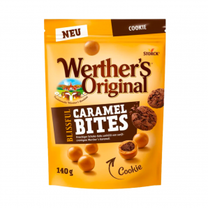 Werther´s Blissful Caramel Bites Cookie 140g (1uds)