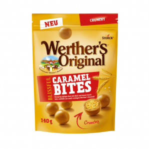 Werther´s Blissful Caramel Bites Crunchy 140g (1uds)
