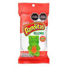 Ricolino Panditas Rellenos Pepino Chamoy 60gr (10 uds)