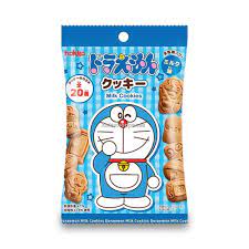 Hokuriku Doraemon Cookie Milk 50g (10uds)
