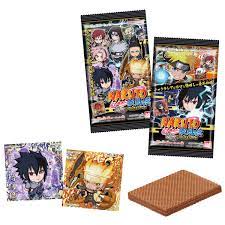 Bandai Naruto Shippuden Sticker Wafer 15g (20uds)
