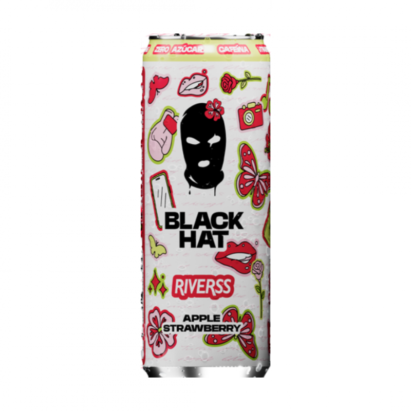 Black Hat Apple Strawberry 500ml (24uds) *Precio marcado