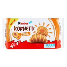 kinder kornetti Pesca & Albicocca 6x42gr (1uds)