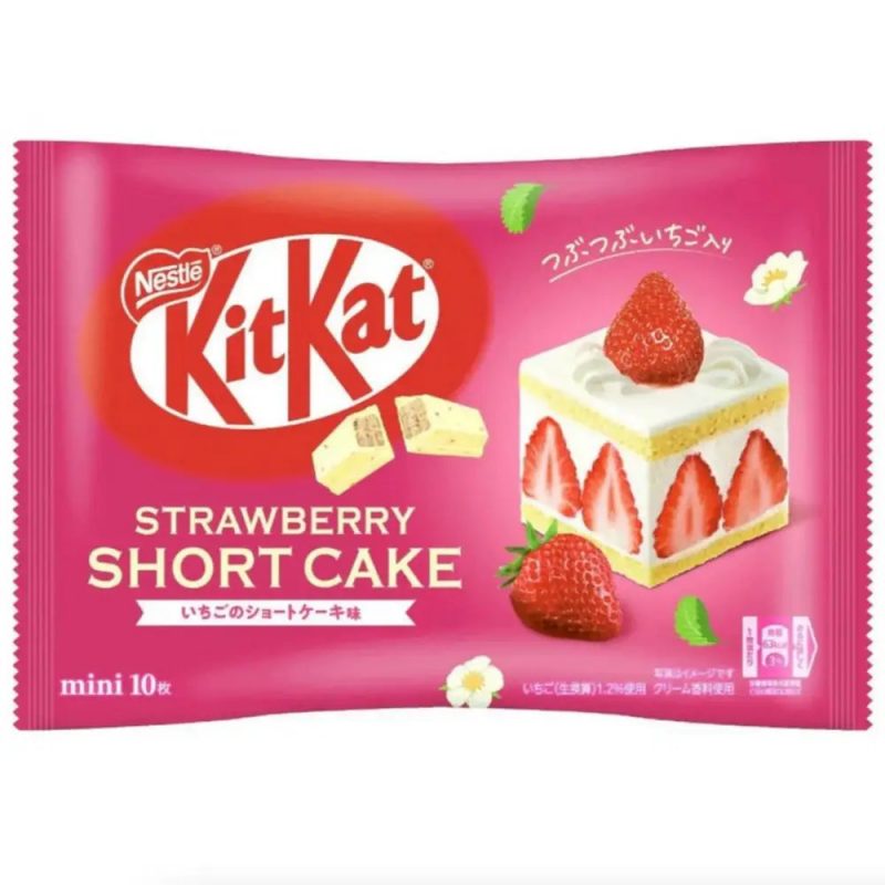 Kit Kat Mini Strawberry Short Cake 10p 116g (12 Uds)