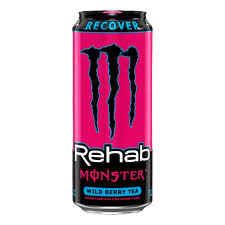 Monster Wild Berry Tea Rehab 458ml (12 uds)