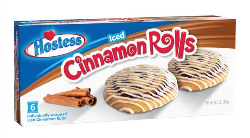 Hostess Cinnamon Rolls 6un 113g (1uds)