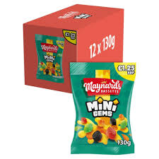 Maynards Bassetts Mini Gems 130g(10 uds)*Precio Marcado