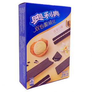 Oreo Double Crunchy Wafer Vanilla Asian 72g (1ud)
