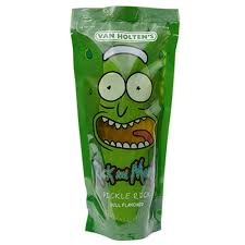 Van Holtens Pickles Rick & Morty Jumbo 306gr(12 uds)