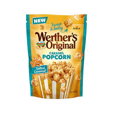 Werther's Original Caramel Salted Popcorn 140g (12u)