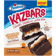 Hostess Kazbars Chocolate Caramel 8x47g(6 Uds)