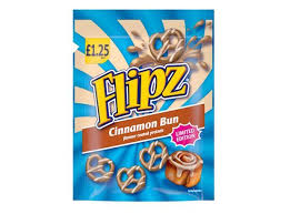 Flipz Cinnamon Bun 80g(12 uds)*Precio Marcado