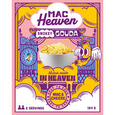 Mac Heaven Mac & Cheese Smokey Gouda 184g(10 uds)