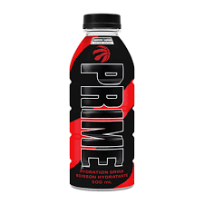 Prime Raptors Red Black 500ml(12 uds)