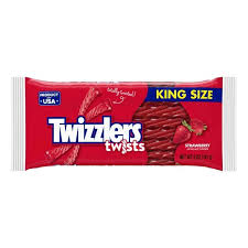 Twizzlers Strawberry King Size 141g(15 uds)