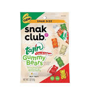 Snack Club Tajin Gummy Bears 57gr(1 Ud)