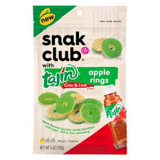 Snack Club Tajin Apple Rings 71gr(1 Ud)