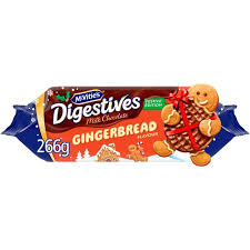 McVities Gingerbread Chocolate 266g(1ud)