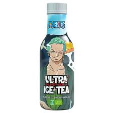 One Piece Zoro Ultra Ice Tea Sabor Fruta Rojo 500ml(6uds)