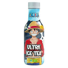 One Piece Luffy Ultra Ice Tea Sabor Fruta Rojo 500ml(6uds)