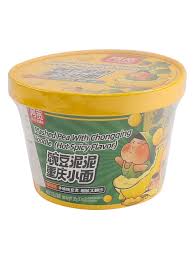 Bj Akuan Pure de Guisantes con Fideos Picantes 105g(12 uds)