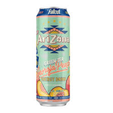 Arizona x Fallout Georgia Peach Green Tea 650ml(12 Uds)