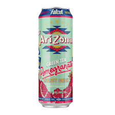 Arizona x Fallout Georgia Pomegranate  Green Tea 650ml(12 Uds)