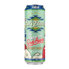 Arizona x Fallout Georgia Red Apple  Green Tea 650ml(12 Uds)