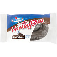 Hostess Jumbo Devil’s Food Bun 113g(6ud)