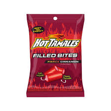 Hot Tamales Filled Bites 85g(12 Uds)