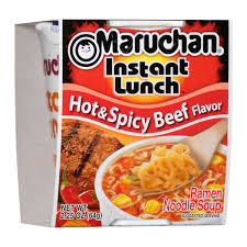 Maruchan Hot & Spicy Beef  64g(12 Uds)