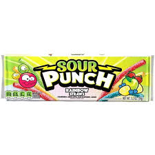 Sour Punch Rainbow 57g(12 Uds)