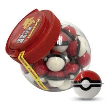 Pokémon Poke Ball Shape Jelly Asían 18g(50 Uds)