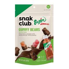 Snack Club Tajin Chocolatey Mini Gummy Bears 57g (1 Ud)