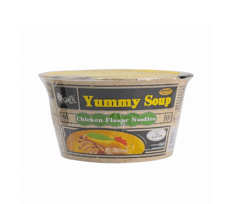 Halal Baixiang Ramen Pollo 102g(6 Uds)