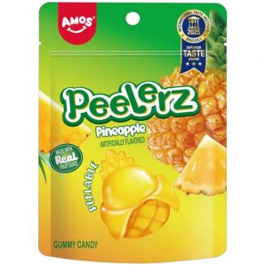 Amos Peelerz Gummy Pineapple 65g(24 Uds)