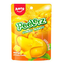 Amos Peelerz Gummy Mango 170g(12 Uds)