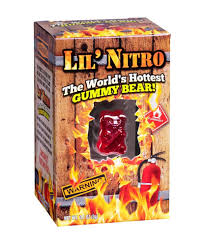 Flamethrower Candy´s Lil` Nitro Gummy Bear 3g(12uds)