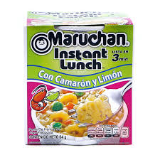 Maruchan Instant Cup Camarón Con Limón  64gr (12 uds)