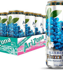 Arizona Blueberry White Tea 650ml( 24 uds)