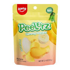 Amos Peelerz Gummy Banana 170g(12 Uds)