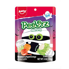 Amos Peelerz Gummy Mummy Halloween  65g(24 Uds)