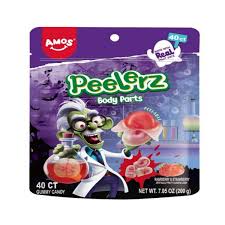 Amos Peelerz Gummy Brain Halloween  65g(24 Uds) (copia)