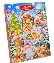 Lindt Teddy Advent Calendar 250g(4 Uds)